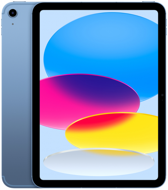 Планшет Apple 10,9 iPad Wi-Fi+Cellular 64 ГБ 2022 MQ6K3LLA, «синий» 1