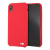 Чехол BMW iPhone XR M-Collection Liquid silicone hard case, красный
